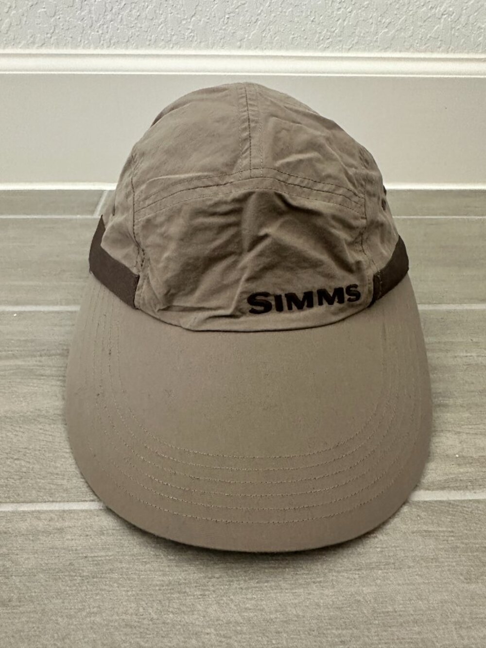 Simms Superlight Flats Fishing Hat Long Bill 5 Panel Hat Cap